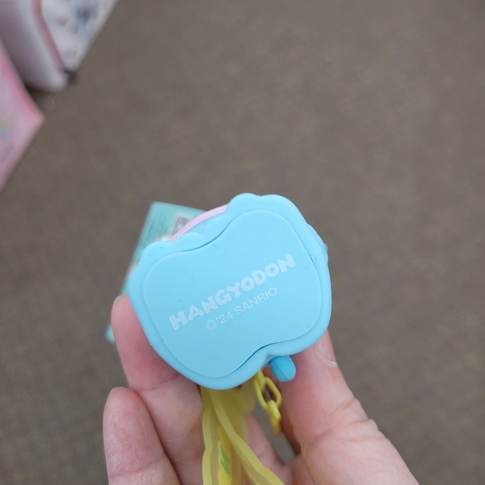 Brand New Sanrio Hangyodon Squishy Keychain - Picture 7 of 9
